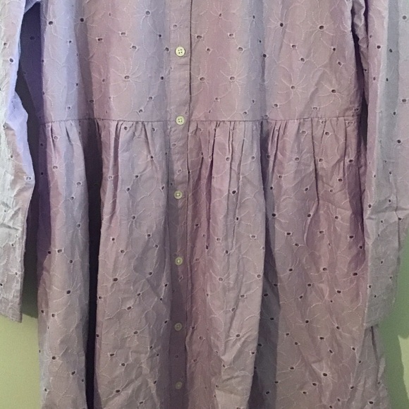 J. Crew Lavender Casual Dress - Picture 4 of 8